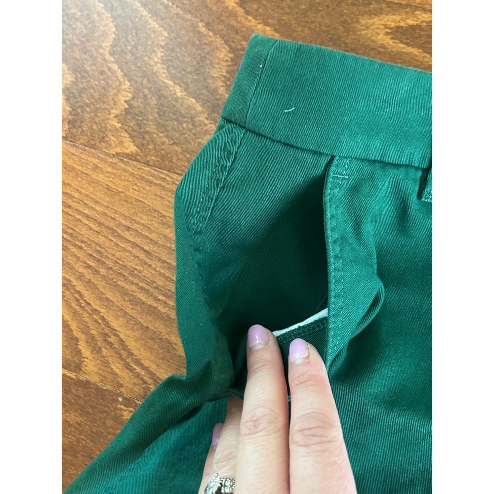 J.Crew Womens 5 Inch Chino Shorts Kelly Green Cotton Twill Size 6 H1453 NWT - Picture 3 of 8